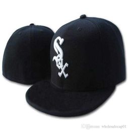 White Sox Baseball caps women men gorras hip hop Street casquette bone Fitted Hats5891756