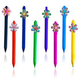 Ding Painting Supplies Flower 11 Cartoon Ballpoint Pens Cute Nursing For Nurses Nurse Mti Colour Jumbo Graph Pencil Signature Office Ac Otmjn