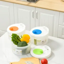 Storage Bottles Vegetable Salad Dehydrator Simple Fruit And Washer Hand-crank Household Dryer Fried Skewer Oil Spinner