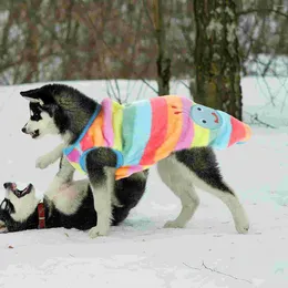 Dog Apparel 4 Pcs Clothing Pet Vest Girls Cotton Nightgown Festival Coat Xs Flannel Winter
