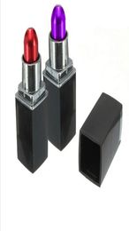 Lipstick modeling metal pipe creative selling portable Jamaican metal pipe personality portable hide pill box1351268