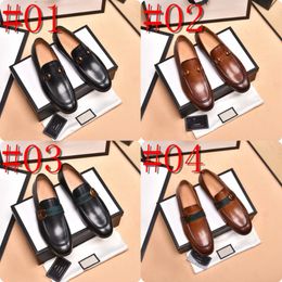 33style New Dress Shoes for Men Luxury Lace-up Shoes 2023 Spring/Autumn Designer Wedding Oxfords Black Green Pointed Toe Big Size 38-46