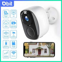 IP Cameras DBIT Wifi Security Camera 3MP Security Protection Outdoor IP Camera Smart Home Night Vision Video Recorder Battery Powered d240510