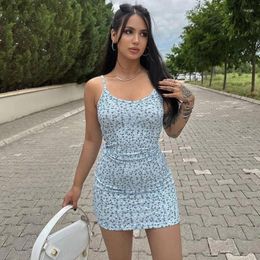 Casual Dresses Selling Women's Clothing Summer 2024 Fashionable And Sexy Backless Slim Fit Bag Buttocks Suspender Wholesale