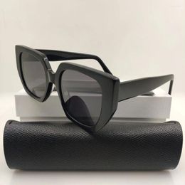 Sunglasses Sale 2024 Women Party Vintage Classic Black Shield Brand Designer For Male Woman Sun Glasses
