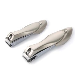 No Splash Fingernail Toenail Clippers Stainless Steel Antisplash Manicure Nail Trimmer Cutter Gift for Women and Men JK19126375764