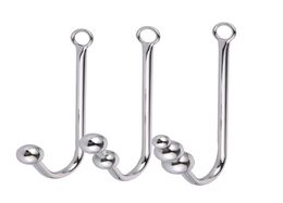 Anal Hook Stainless Steel Butt Plug Hooks Dilator Prostate Massager BDSM Sex Toys for Men Women4284946