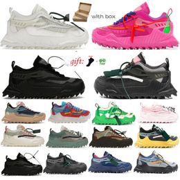 med Box Designer Casual Shoes Odsy 1000 Sneakers Syching Breattable Sneaker Decorated Arrow bekväma män Kvinnor LÄDER LÄDER TRÄNARE Snabb frakt