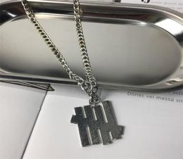 Pendant Necklaces Korean Version Of The Tide Brand Personality Wild Unbeaten Five Bars Fashion Necklace Jewellery Men And Women6678332