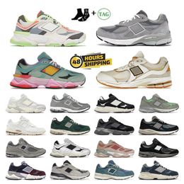 New 9060 Designer Men Womens Running Shoes 2020r Pink Baby Shower Blue Arctic Grey Bricks Wood Missing Pieces Pack 9060s Trainer Sneakers shoes