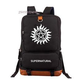 Backpack Supernatural Boys Girls School Rucksack Men Women Teens Travel Bag Backpacks For Laptop 307S