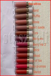 Lip Makeup Elegant Red Classic Lip Gloss Matte Liquid Lipstick Multi Colours Lip Stick Make Up1790210