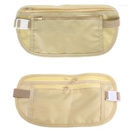 Storage Bags Travel Wallet Passport Money Waist Belt Bag Secret Security