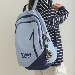 Backpack Fashion Girl College School Bag Casual Simple Women Book Packbags For Teenage Travel Shoulder Rucksack Mochila