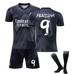 Soccer Sets/Tracksuits Mens Tracksuits 2223 Real Madrid 120th Anniversary Y3 joint Jersey Set No. 9 Benzema No. 20 venisius football shirt (Thai version)