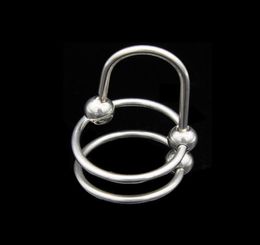 Urethral Dilators Stainless Steel Penis Plug with Penis Ring Sex Toys for men Sounding Urethral Catheter Stretching Plug2158005