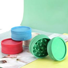 24Pcs 55mm Herb Mills Durable Tobacco Grinder Degradable Plastic Spice Crusher Smoking Accessories Holiday Gifts for Smoker 240509