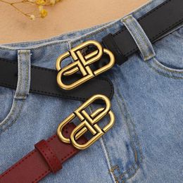 Belts Fashion Versatile Belt Women's Pants Simple Youth Student Waist Cover 2734