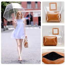 Shoulder Bags Composite For Women Summer Beach Female Casual Tote Luxury Handbags Designer Transparent Clear Bag