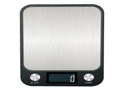 Flat Stainless Steel Kitchen Scale 5kg Rechargeable Electronic Scale Food Food Baking Grammes Weighing Platform 10kg6116932