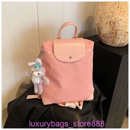 Designer Bag Stores Are 95% Off French 70th Anniversary Backpack Nylon Waterproof Fashion Casual Lightweight Womens Book4I8L