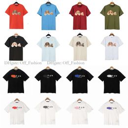 Tops Summer Loose Palms Tees Angel Fashion Casual Shirt Clothing Street Cute Angels T Shirts Men Women High Quality Unisex Couple Angelshirts 24Ss 710