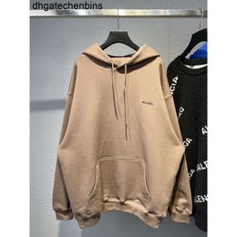 designer Sweaters loose Fashion balencigs Hoody hoodie Mens classic Hoodies High Quality Embroidered Brushed Front and Back Paris Band Camel Loose Bodysuit Hi 43WB