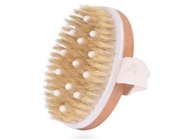 PPR soft bead bristles shower brush Dry skin body brush with natural boar bristles which can remove dead skin body brush for men3258911