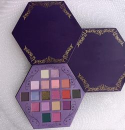 Newest J Star 18colors Blood Lust Eyeshadow Shimmer and Matte Puple Cosmetic Artistry Palette eye shadow332e2081277