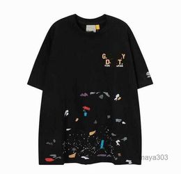 Gallerydept Mens T-shirts Designer Gallary Shirts Alphabet Printed Same Round Neck Short Sleeve Dept T-shirt Oversize Tees Classic Trendy Brand 330 J6A4