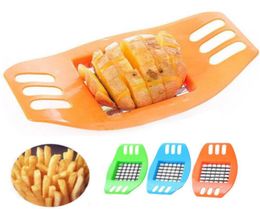 French Fry Cutter Potato Slicer Cutter Stainless Steel Vegetable Chopper Chips Making Tool Potato Cutting Fries Tool Kitchen Acces3299310