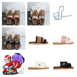 Famous Designer Sandals Woman Woody Flat Mule Slippers Womens Foam Slides Platform Home Slipper Summer Sandels Beach Shoes Sliders Flip Flops Sandles