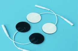 DHL Mini Syrtenty Premium Round TENS Unit Electrode Pads with Adhesive Gel for EMS Muscle Stimulators massager device with 20mm9883263