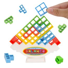 Balancing Stacking Tower Game: Family-Friendly Puzzle Blocks for Kids Adults -Perfect for Parties, Travel Brain Training