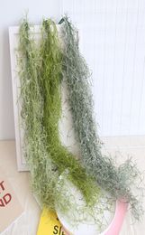 91cm Air Plant Grass Leaf Hanging Wall Greenery For Garden Plastic Artificial Vine 3pcslot1399700