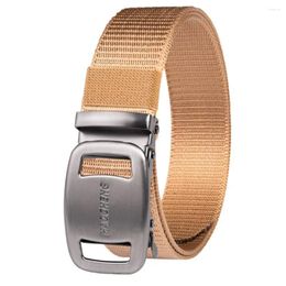 Belts Braided Belt Outdoor Business Casual Canvas Strap Nylon Buckle Waistband