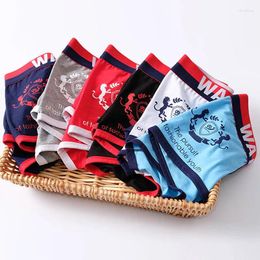 Underpants Boys U Convex Pouch Underwear For Men Cotton Breathable Aro Pants Young People Oversized Boxer Shorts Comfortable Bottom Panties