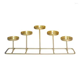 Candle Holders H8WB Modern Holder For Pillar Candles Tall Taper Long Display Decor Dinning Party Wedding Iron Metal