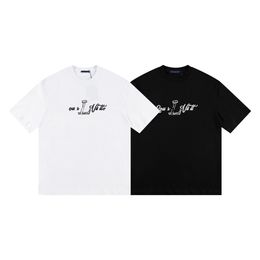 Summer Mens Designer T shirt Casual Man Womens Loose Tees With Letters Print Short Sleeves Top Sell Luxury Men Loose edition Breathable T Shirt Size S-XXL #22