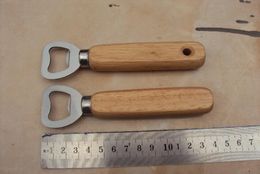 Personalized Wood Beer Bottle Opener For Wedding Party Gift Stainless Steel Wooden Handle Bottle Opener6384207