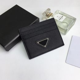 New Card Holder Wallet Ladies Men Pure High End Luxury Designer Belt Box 300m