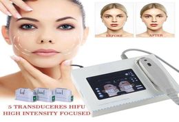 Portable HIFU machine 10000 Ss high intensity focused ultrasound face lift body skin lifting Equipment wrinkle removal beauty5670030