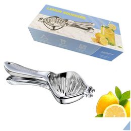 Fruit Vegetable Tools Mtifunction Manual Juice Squeezer Aluminum Alloy Hand Pressure Orange Juicer Pomegranate Lemon Drop Delivery Hom Othsa