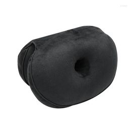 Cushion/Decorative Pillow Memory Foam Seat Orthopedic Coccyx Office Chair Support Lumbar Back Car Hip Mas Drop Delivery Home Garden T Dh9An