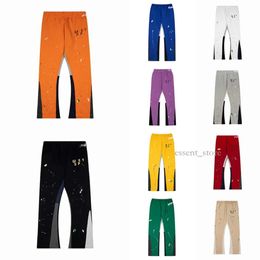 Designers GalleryDept Men feminino Sorto de moletom High Street Casual Casual Loose Fareded calças de hip-hop Motor de hip-hop Pant EL586 EL586