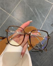 Sunglasses Square Blue Light Blocking Eyeglasses Women Retro Fashion Designer Bulk Whole Clear Glasses For Gamers Car Running 2628677