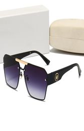 2022 Vintage Rimless Sunglasses Men Eyewear Women For Summer Diamond Cutting Clear Glasses Metal Frame Oculos Gafas With Box2188425