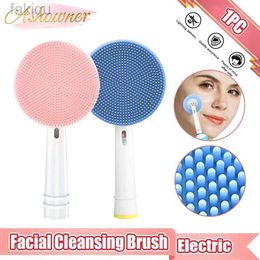 Cleaning Ashowner replacement brush head electric toothbrush facial cleaning brush head electric cleaning brush head facial skin care tool d240510