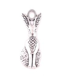 Fashion Antique Silver Viking Nordic Style Hare Pendant Sacred Rabbit Animal Talisman Jewelry Accesspories53373566904538