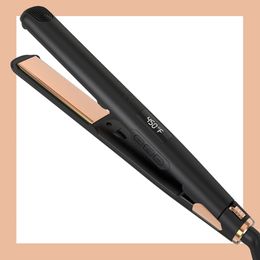 LISAPRO Original Ceramic Hair Straightening Flat Iron 1 Plates |Black Professional Salon Model Straightener Curler 240428